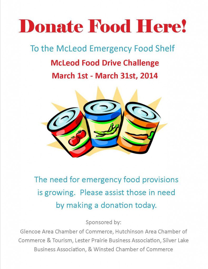 2014 Food Drive Poster