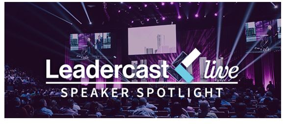 2018 Leadercast Live Speaker Spotlight banner ad
