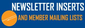 Newsletter Insert and Member Mailing Lists graphic